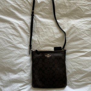 Coach Mini Rowan File Bag in Signature Canvas